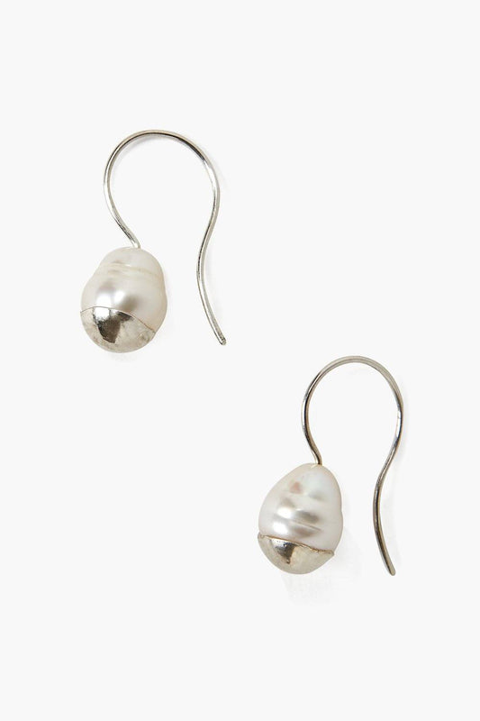 Vermeer Earrings in Silver
