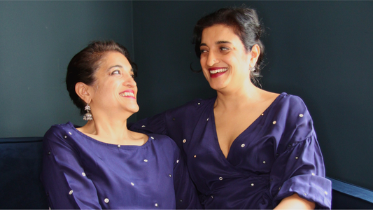 Jyoti Swati Argade Silk Mirror Tikli Dress