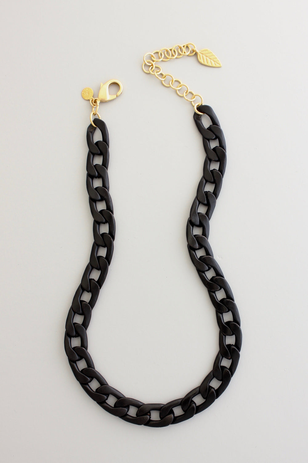 Black Steel Curb Chain