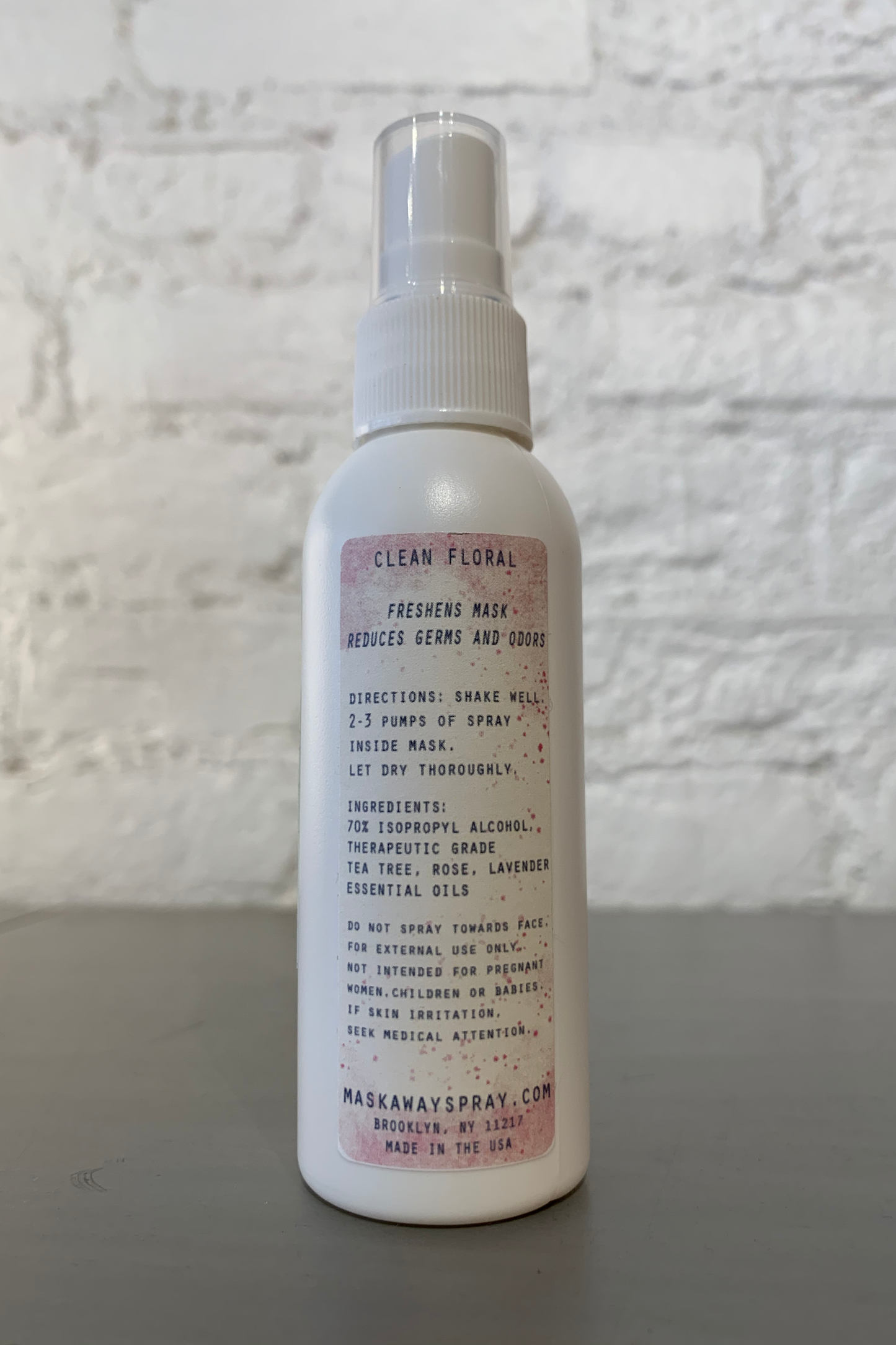 Mask Away Spray, Floral Scent