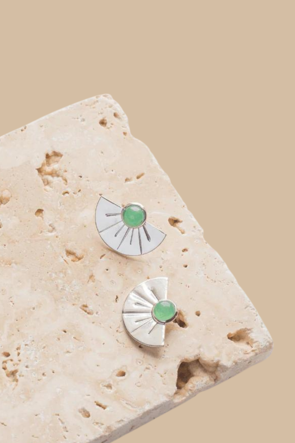 Oasis Studs Silver