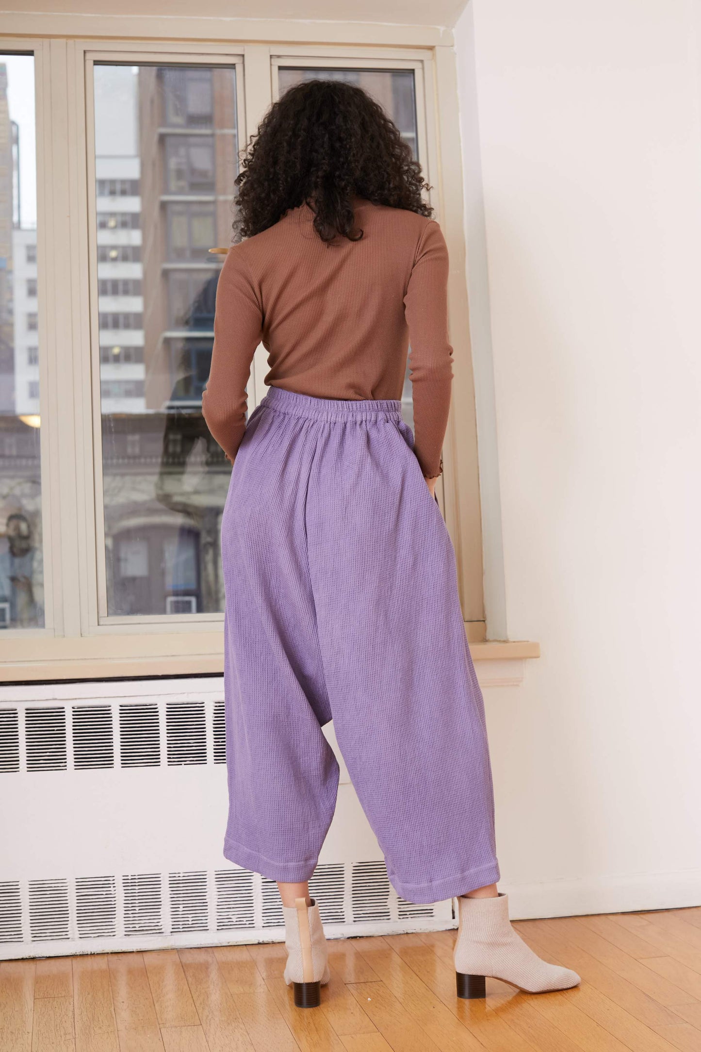 Modern Harem Pants, Lilac